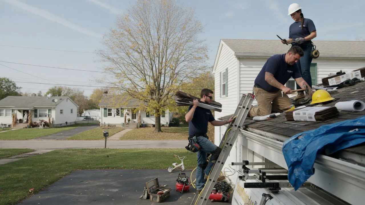 Local Roofing Contractors in Frankfort, IN near me